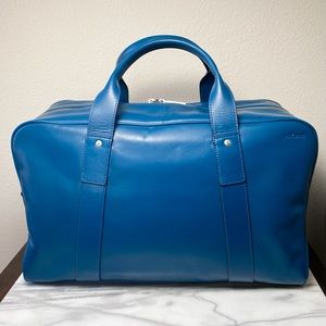 RARE LIKE-NEW Jack Spade Eaton Duffle, Sea Blue